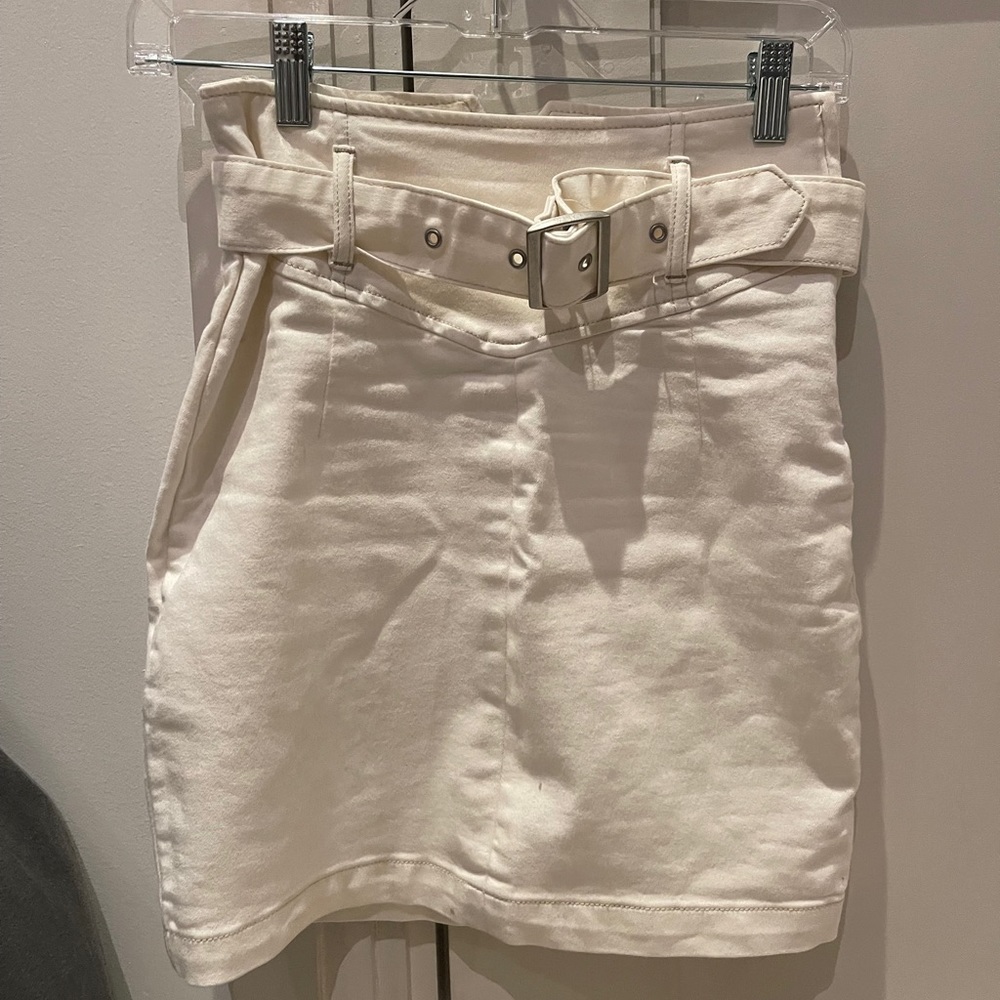 Free People Belt Skirt